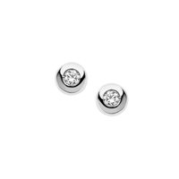 Pendientes Comete Mujer Punto Luce in Oro blanco Diamante ORB703 - ORB703